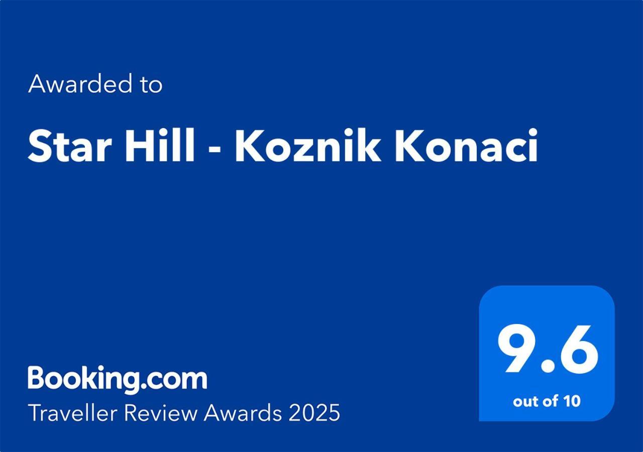 Star Hill - Koznik Konaci Apartman Kopaonik Kültér fotó
